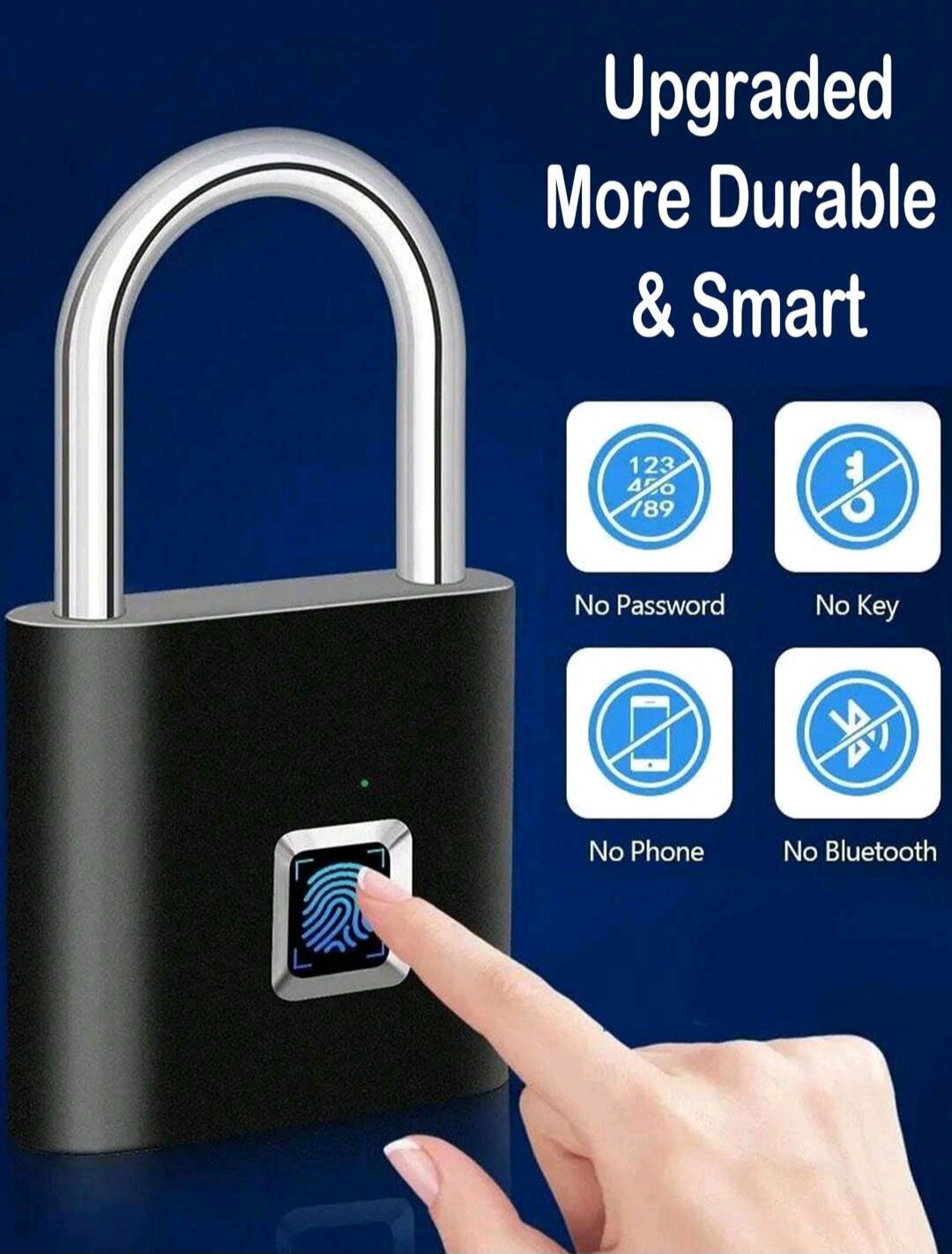 Finger Print Smart Padlock